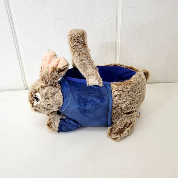 Dan Dee Peter Rabbit Plush Bunny Basket With Handle - Picture 2 of 7